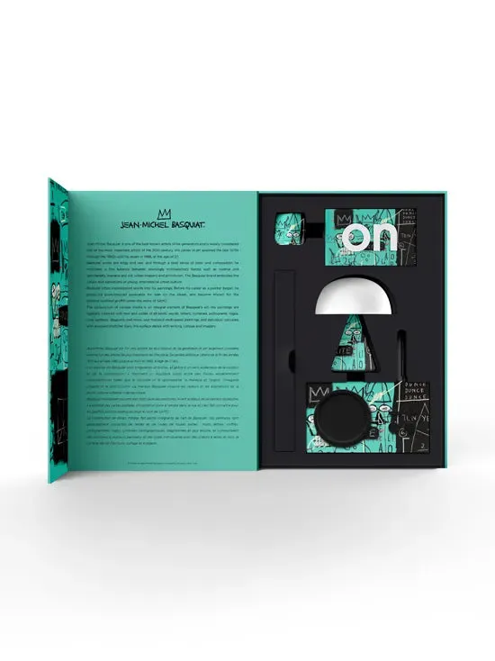 Lexon x Jean-Michel Basquiat Home Electronic Gift Set- Equals Pi