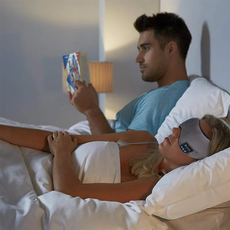 Lifesparking™Sleep mask with wireless stereo bluetooth earphone