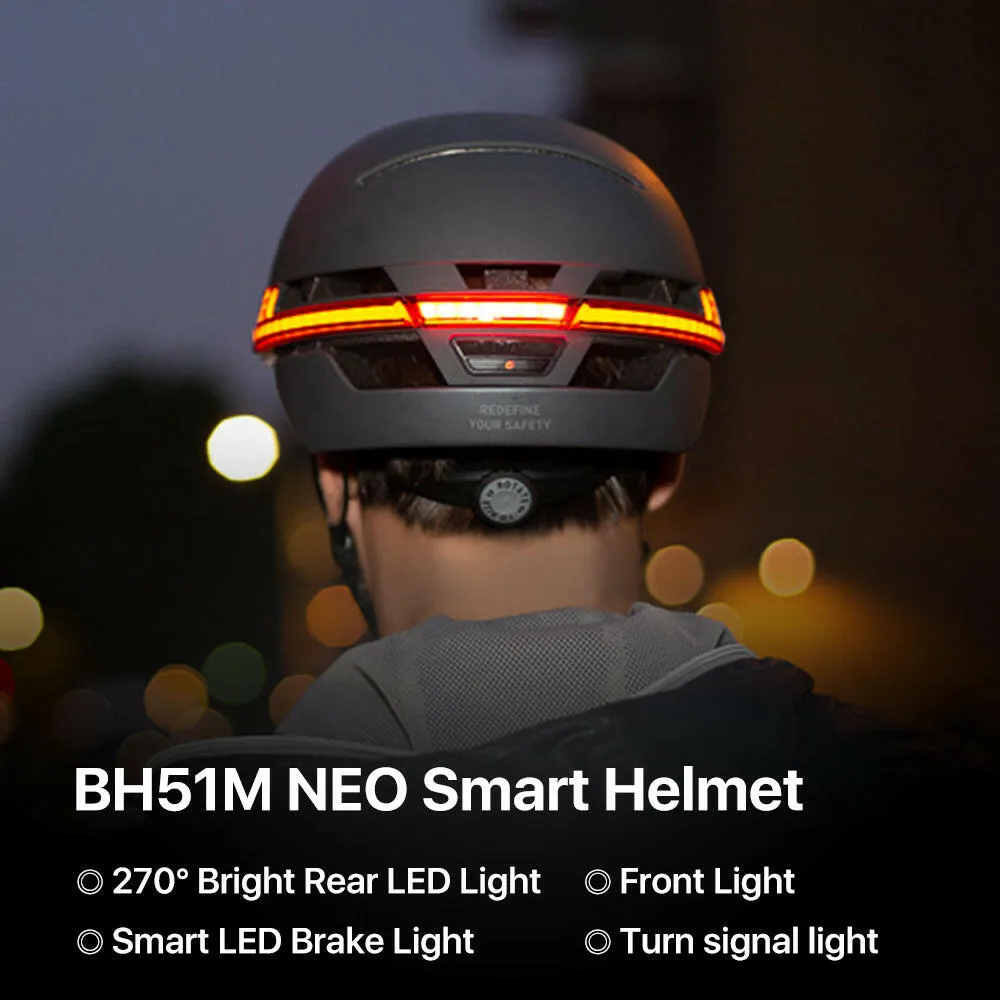 LIVALL 2022 BH51M NEO Smart Bike Helmet with Auto Sensor LED Sides Built-in  Bluetooth Mic Speakers MTB Helmet