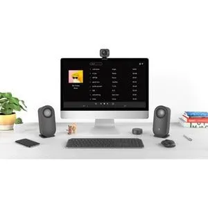Logitech 2.1 Bluetooth Speaker System - 40 W RMS - Desktop - USB