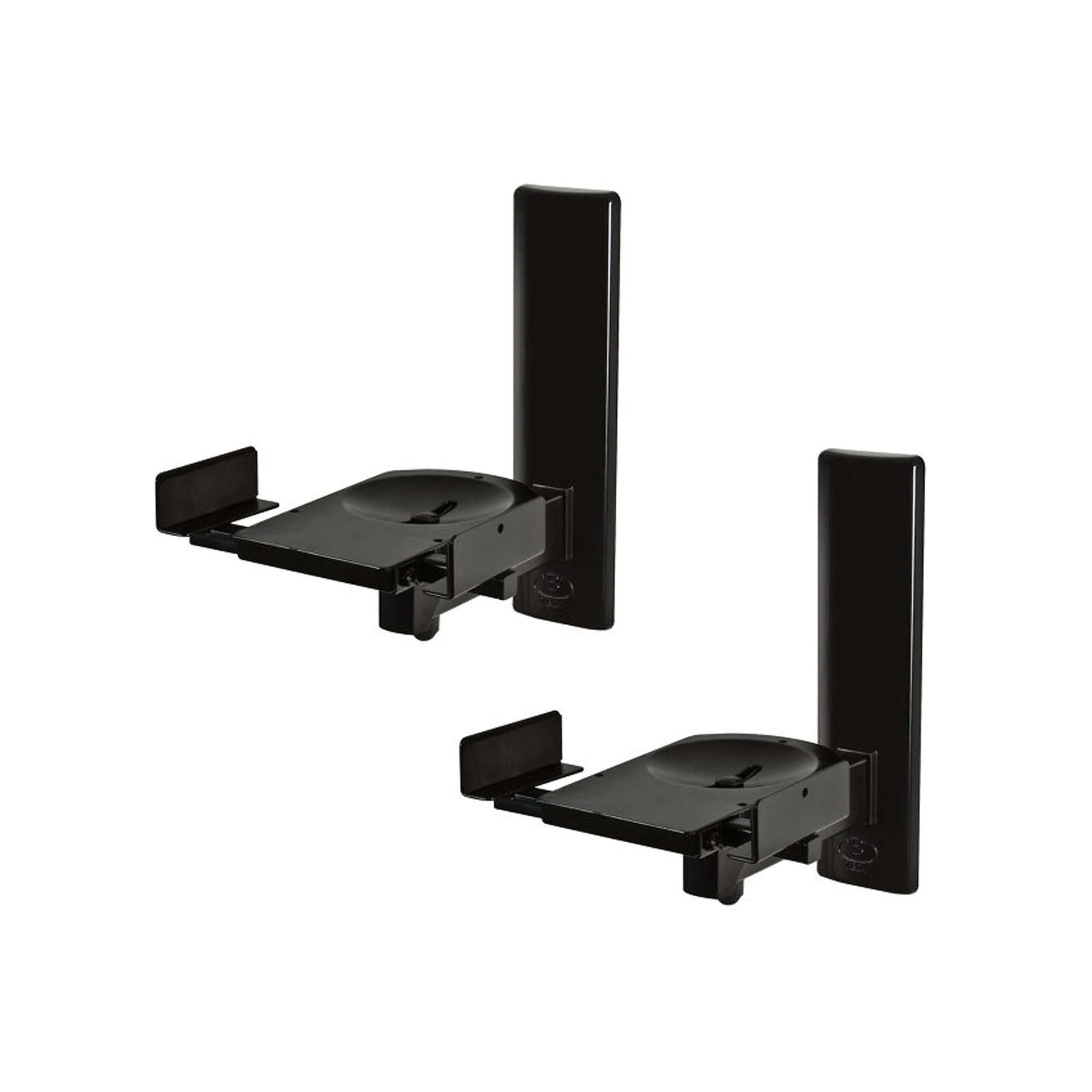 Lorell/Rocelco B-Tech Ultra-Grip Pro Speaker Mount BT77, Set of 2
