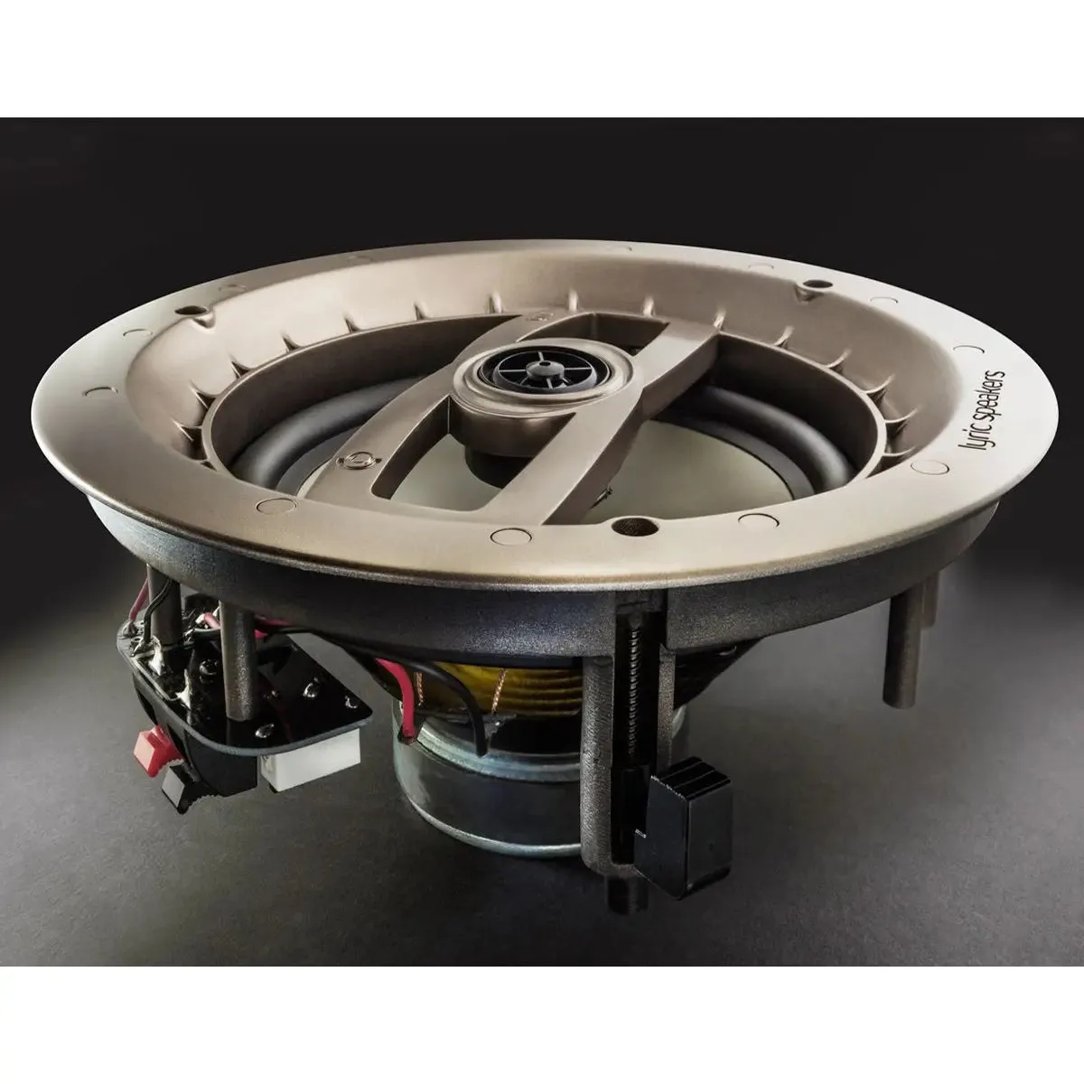 Lyric LS8S 8” 2-Way 8 ohm 100W In-Ceiling Loudspeakers with Magnetic Grilles (Pair)