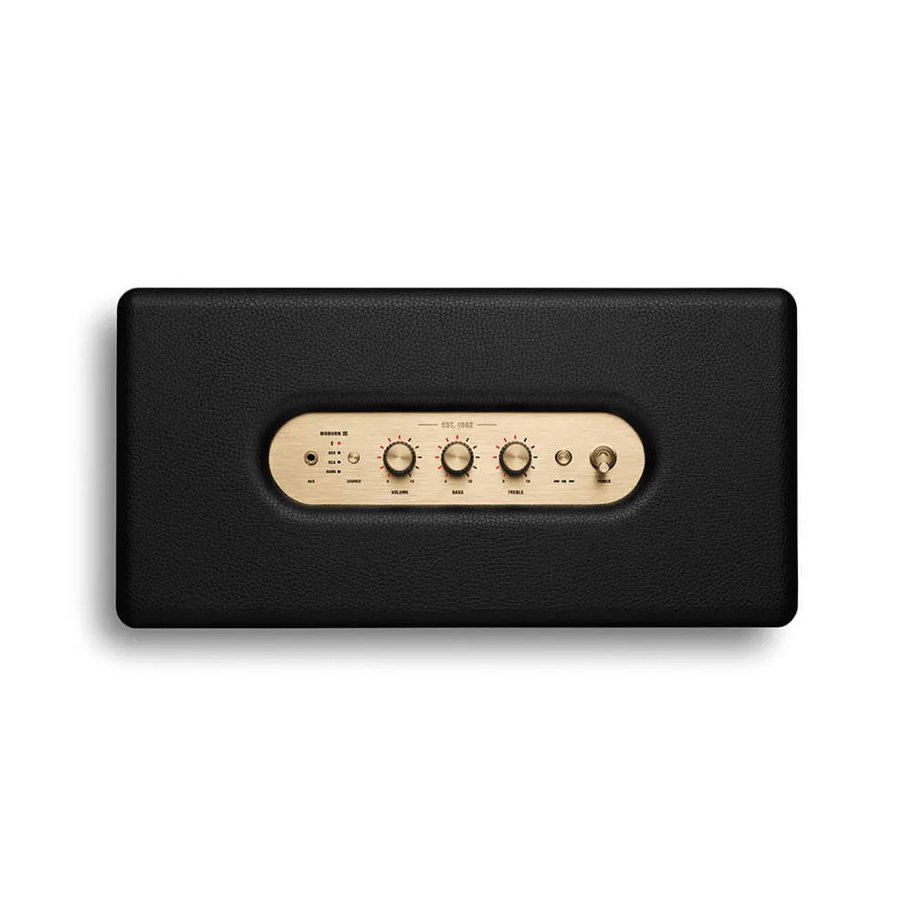 Marshall WOBURN III Bluetooth Speaker (Black)