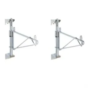 Metro AW21C Wall Mount Mid Unit Kit, Supports One 14" Shelf Level