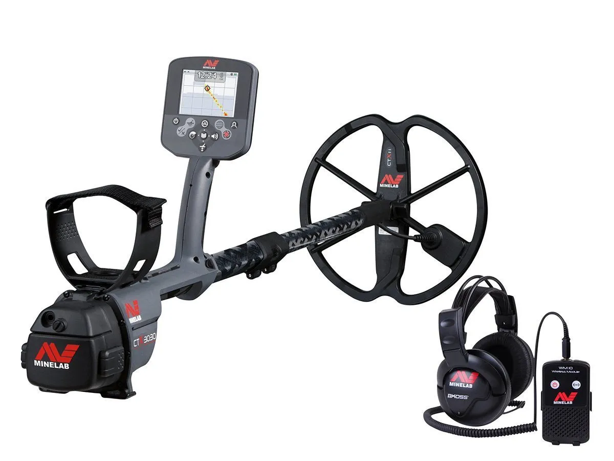 Minelab CTX 3030 Standard Pack Metal Detector with GPS Rechargeable 3228-0101