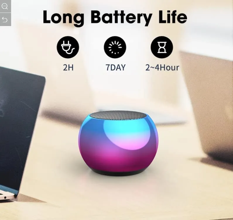 Mini BassBubble Speaker
