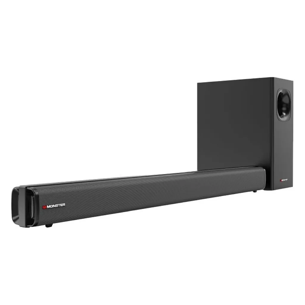 Monster MTSB21 2.1 Channel Soundbar with Wireless Subwoofer