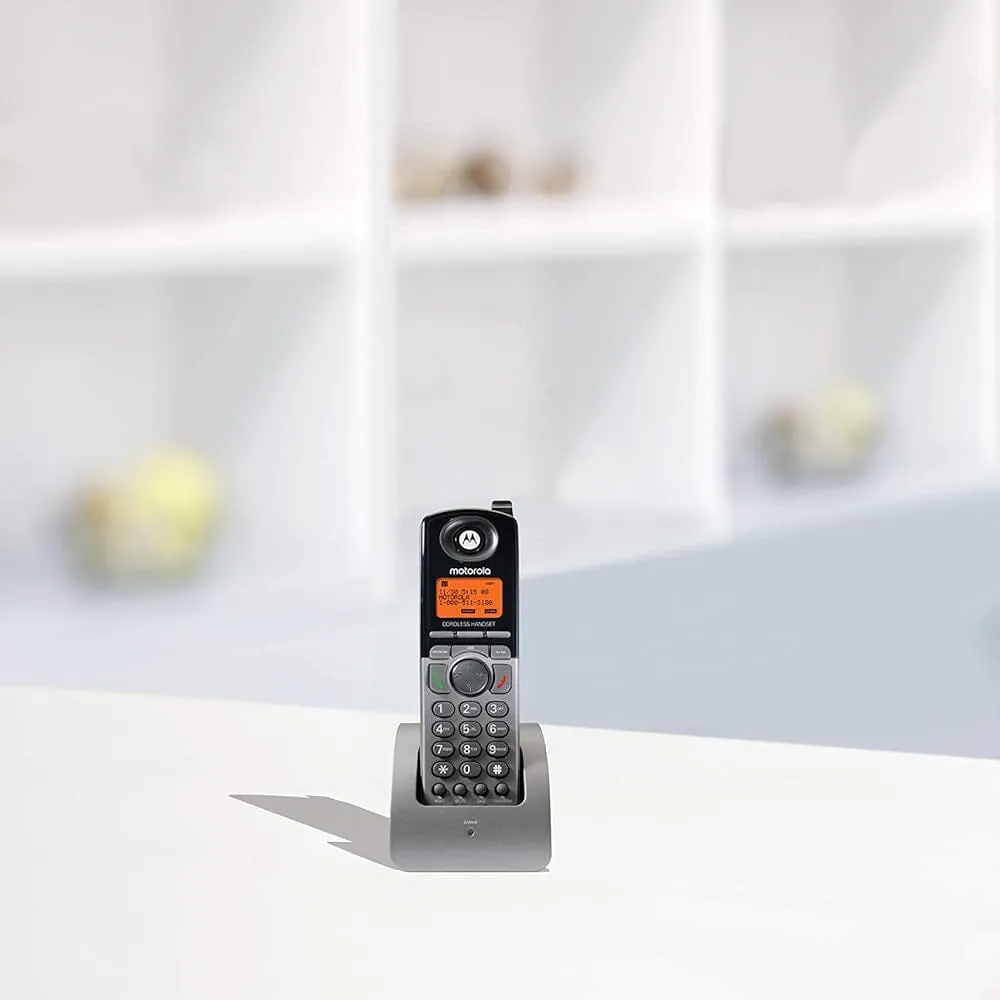 Motorola ML1200 DECT 6.0 Expandable 4-line Business Phone System with Voicemail, Digital Receptionist and Music on Hold  (Refurbished)