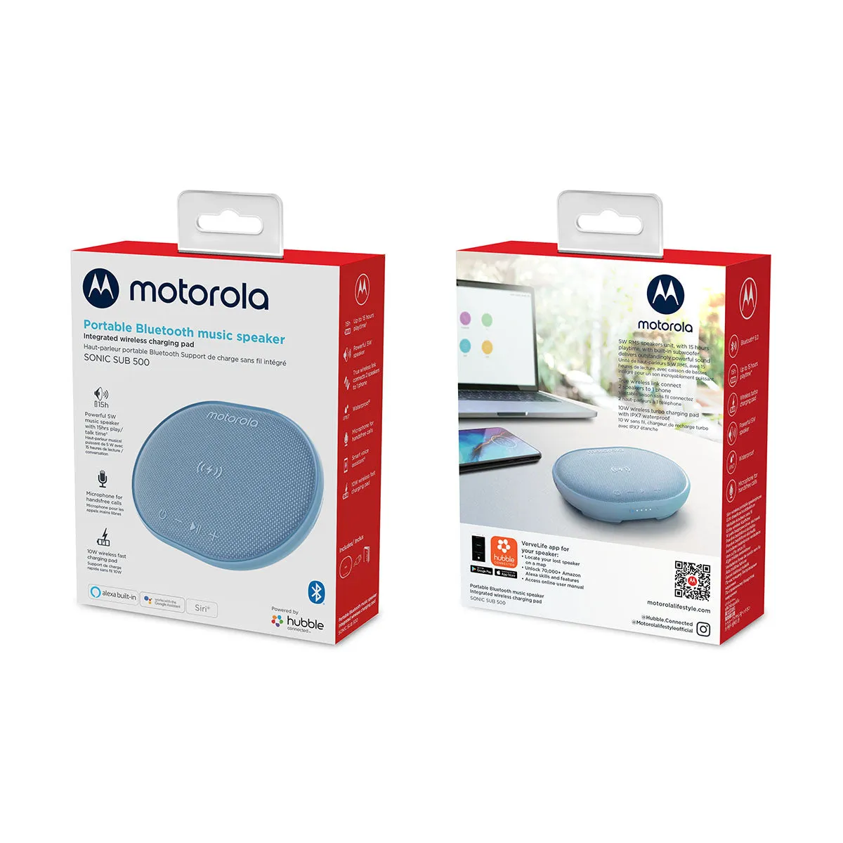 Motorola Sonic Sub 500 - Blue