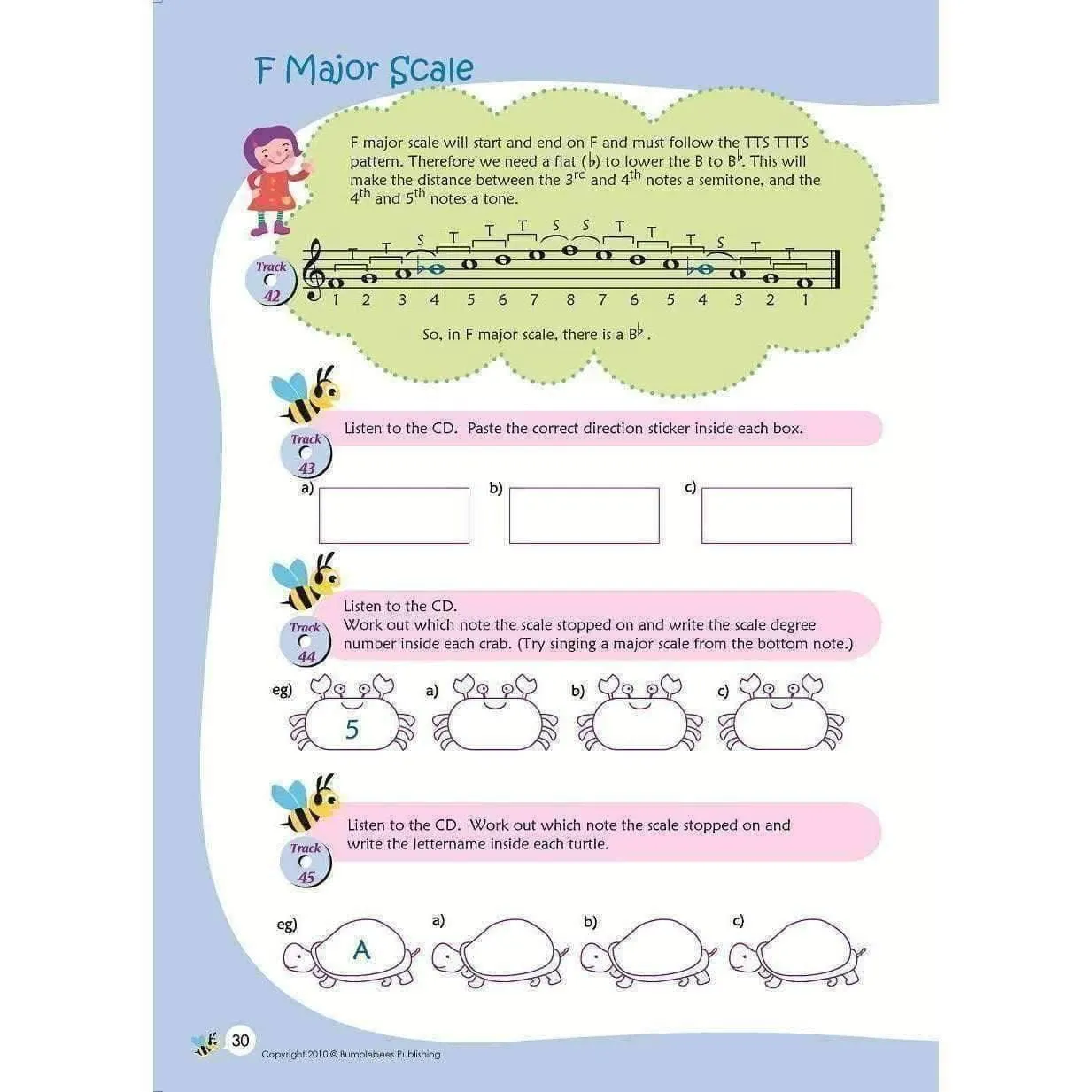 Music Bumblebees Aural & Theory Workbook C - ISBN 9780980717723