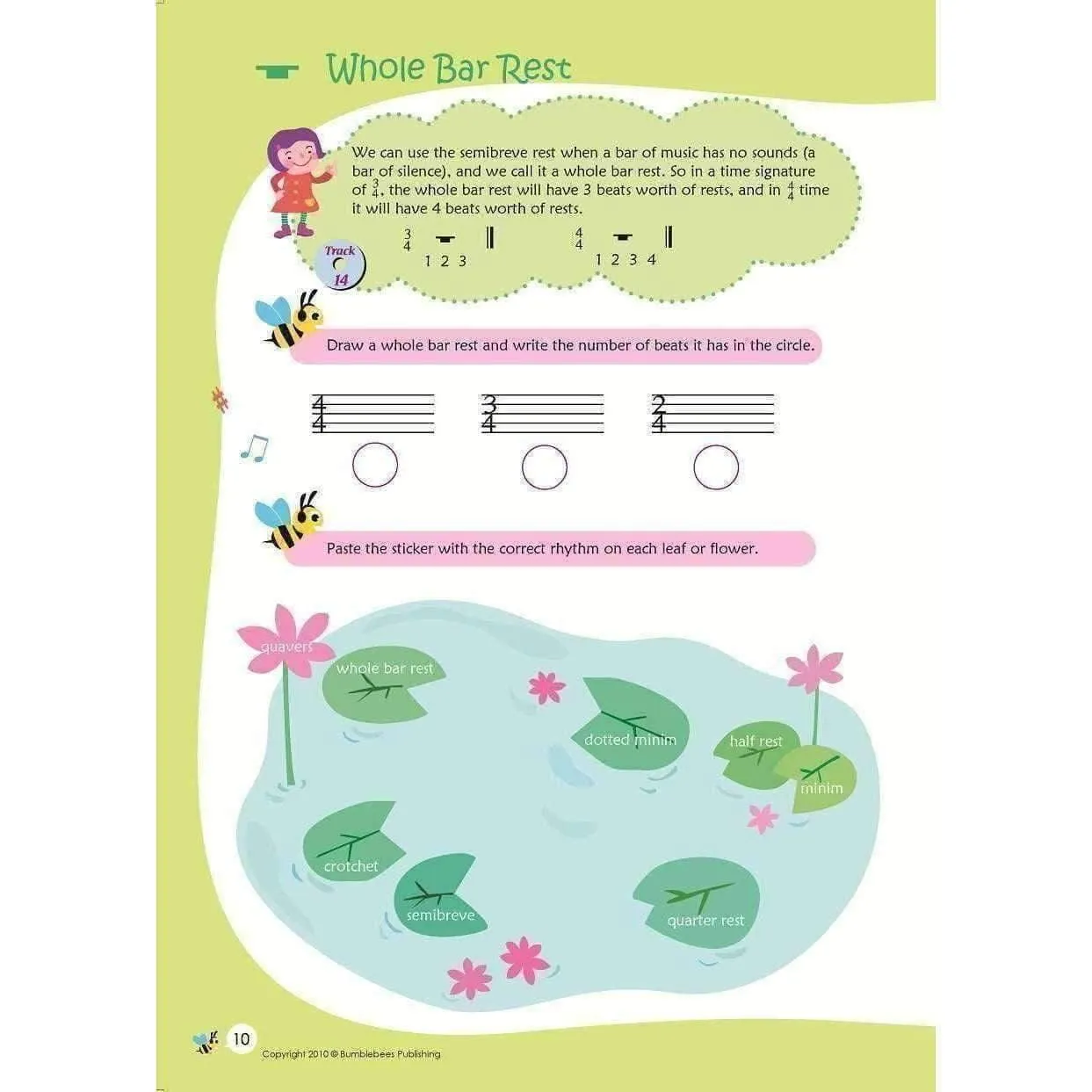 Music Bumblebees Aural & Theory Workbook C - ISBN 9780980717723
