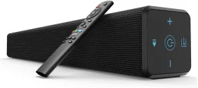 Norcent Black Mamba KB-2020 Series,Model MB-3221NS,2.1 Channel Bluetooth 5.0 TV Soundbar with Built-in Dual Subwoofer TV Speakers,100Watt 32 Inch Soundbar System, 2020 New Version