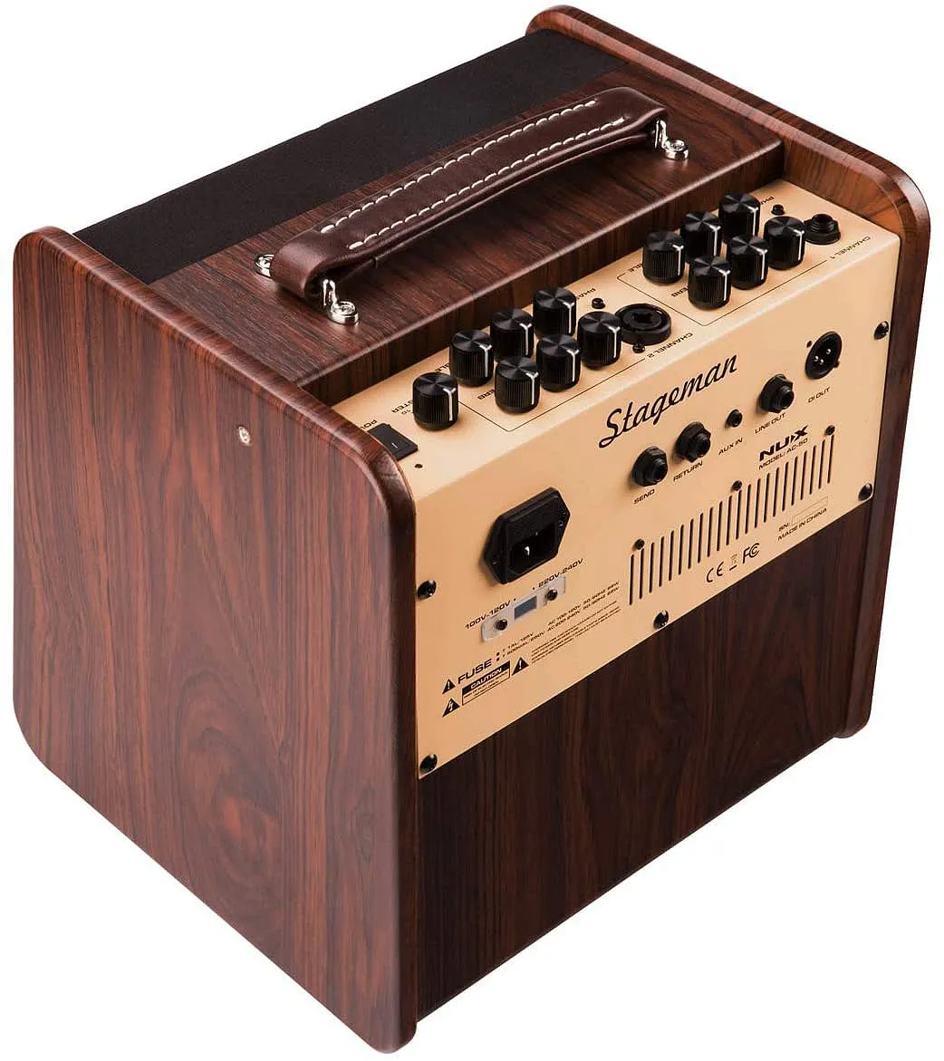 NuX STAGEMAN-II Verdugo Series Battery Powered 80W 1x6.5" Acoustic Combo Amp