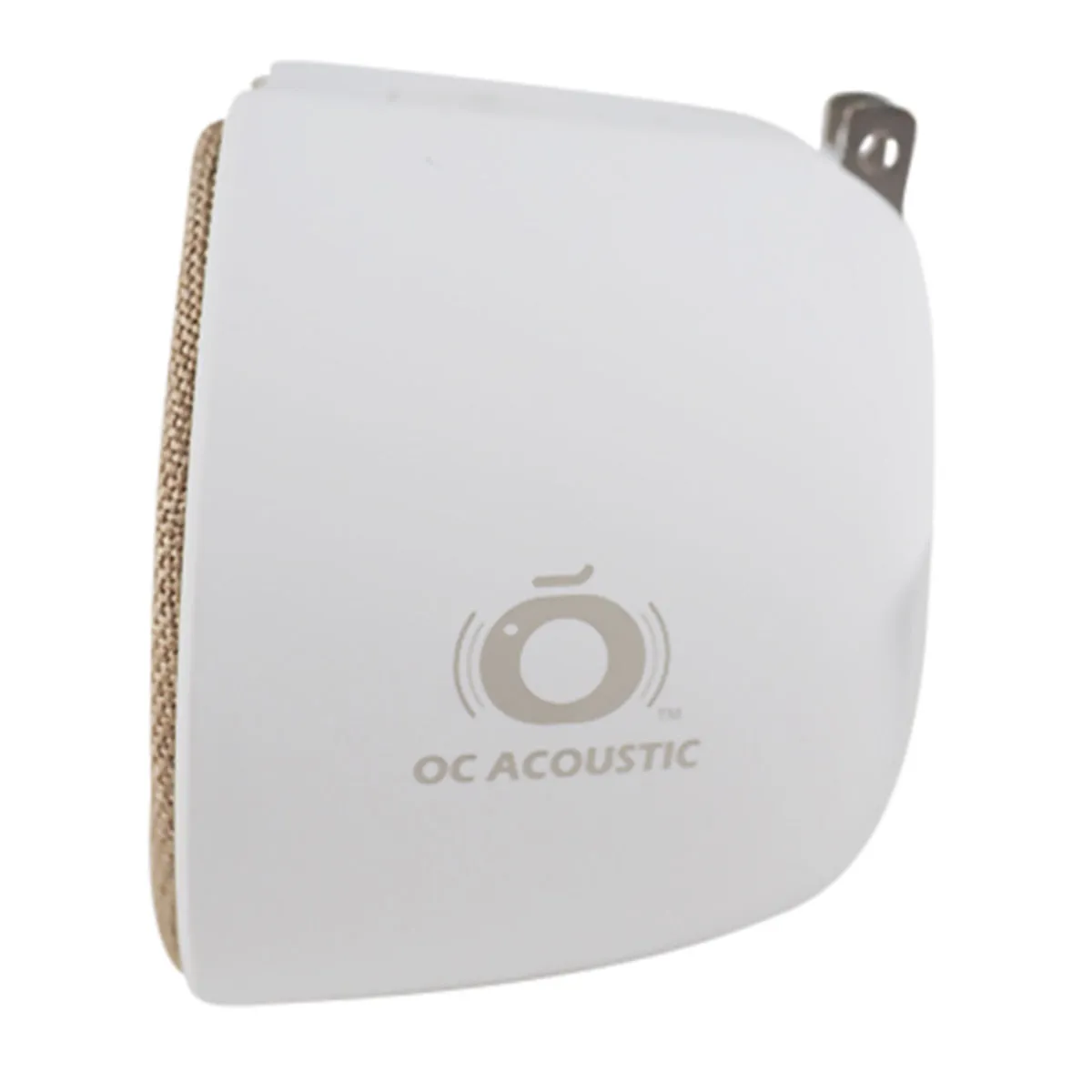 OC Acoustic Newport Plug-in Outlet Speaker with Bluetooth 5.1 and Built-in USB Type-A Charging Port - Set of 6 (Champagne/White and Charcoal/Black)