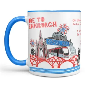 Ode to Edinburgh Chunky Mug
