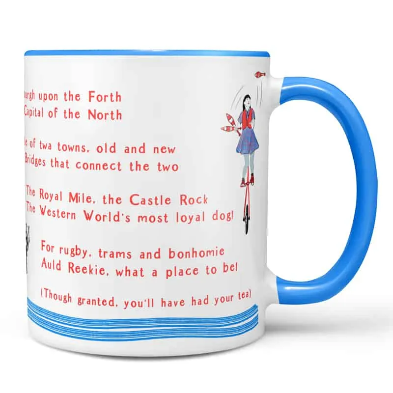 Ode to Edinburgh Chunky Mug