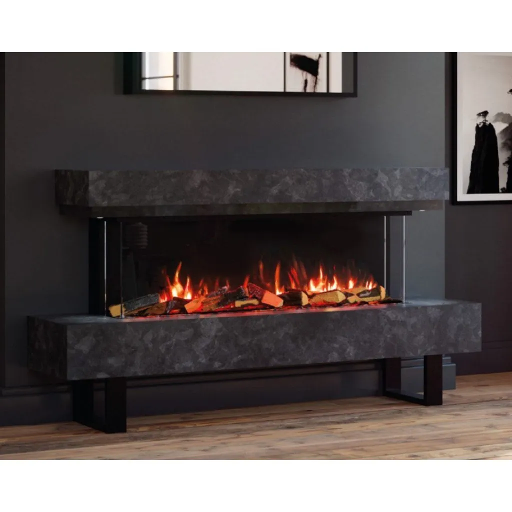 OER Apollo Electric Fireplace Suite With VS1300 Fire
