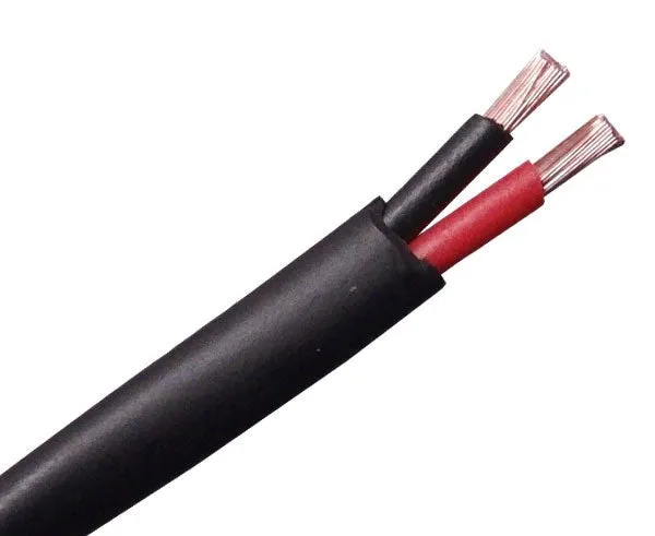 Outdoor Direct Burial Speaker Wire, Audio Cable: 16/2, 16/4, 14/2, 14/4 Strand OFC CMX, 500' White and Black