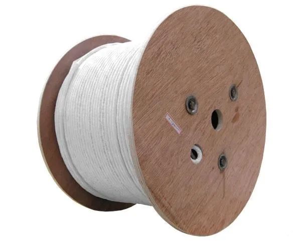 Outdoor Direct Burial Speaker Wire, Audio Cable: 16/2, 16/4, 14/2, 14/4 Strand OFC CMX, 500' White and Black