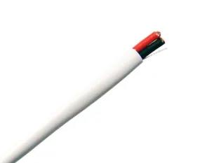 Outdoor Direct Burial Speaker Wire, Audio Cable: 16/2, 16/4, 14/2, 14/4 Strand OFC CMX, 500' White and Black