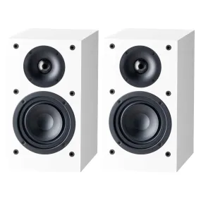 Paradigm OPEN BOX Monitor SE Atom Bookshelf Speakers - Pair - Gloss White-Excellent Condition