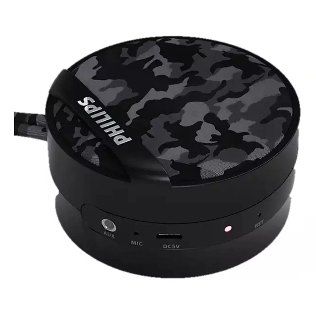 Philips Wireless Portable Bluetooth Speaker With Micro SD Card 3W BT2003
