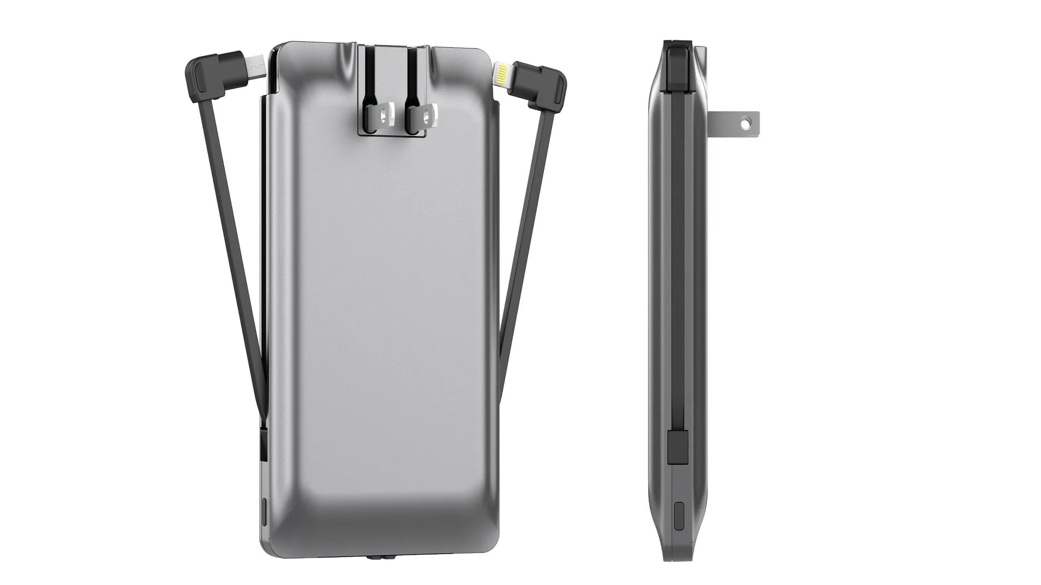 phonesuit Journey Pro Charger Portable Power Bank, Cables, And Wall Plug For Iphone And Smartphones