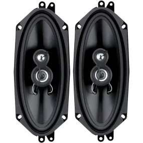 Planet Audio TQ413 4" x 10" 3-way 150 Watts Full Range Speakers (Pair)