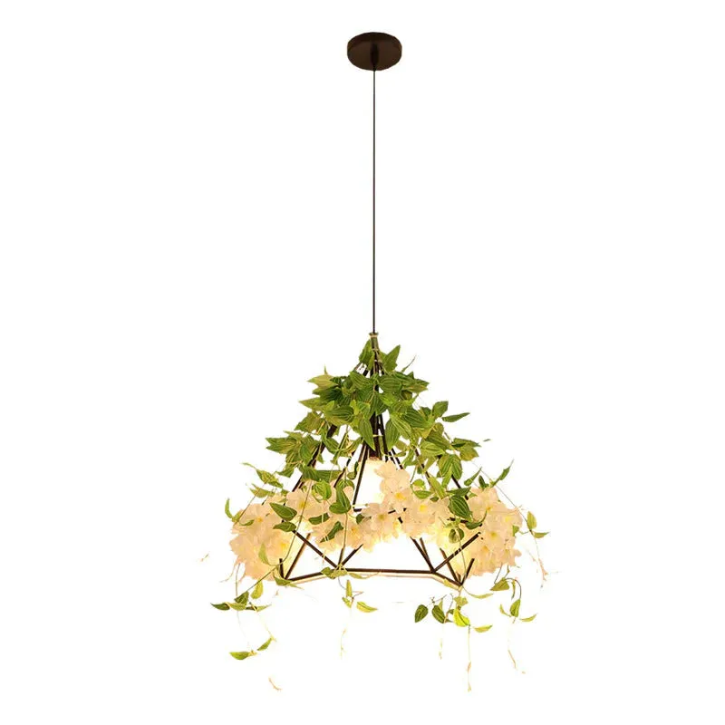 Plant Chandelier Music Restaurant Creative Chandelie