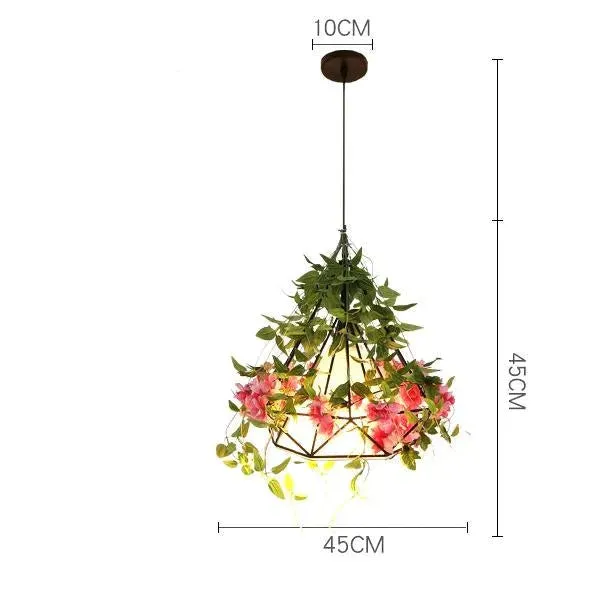 Plant Chandelier Music Restaurant Creative Chandelie