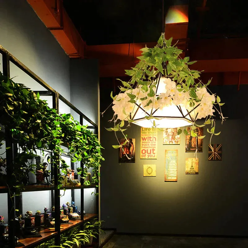 Plant Chandelier Music Restaurant Creative Chandelie