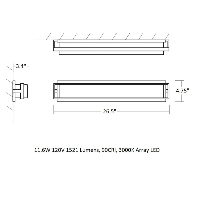 Plato Vanity Light