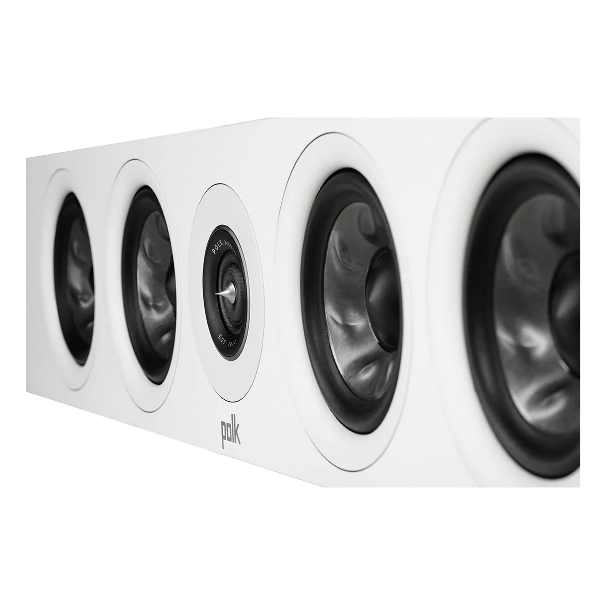 Polk Audio Reserve 350 Slim Center Channel LCR Speaker (White)