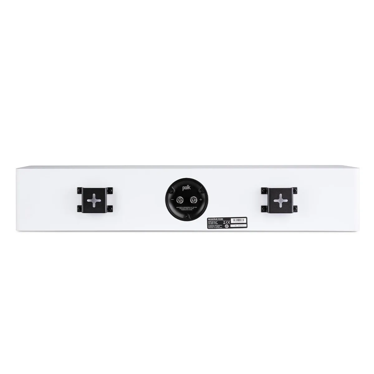 Polk Audio Reserve 350 Slim Center Channel LCR Speaker (White)