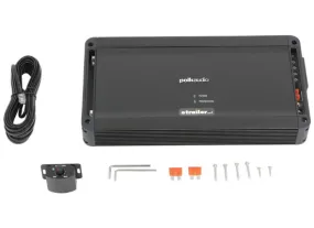 Polk Marine Amplifier w- Crossover Filters - 5 Channel - 12 Volts - 200 Watts-PAD5000.5