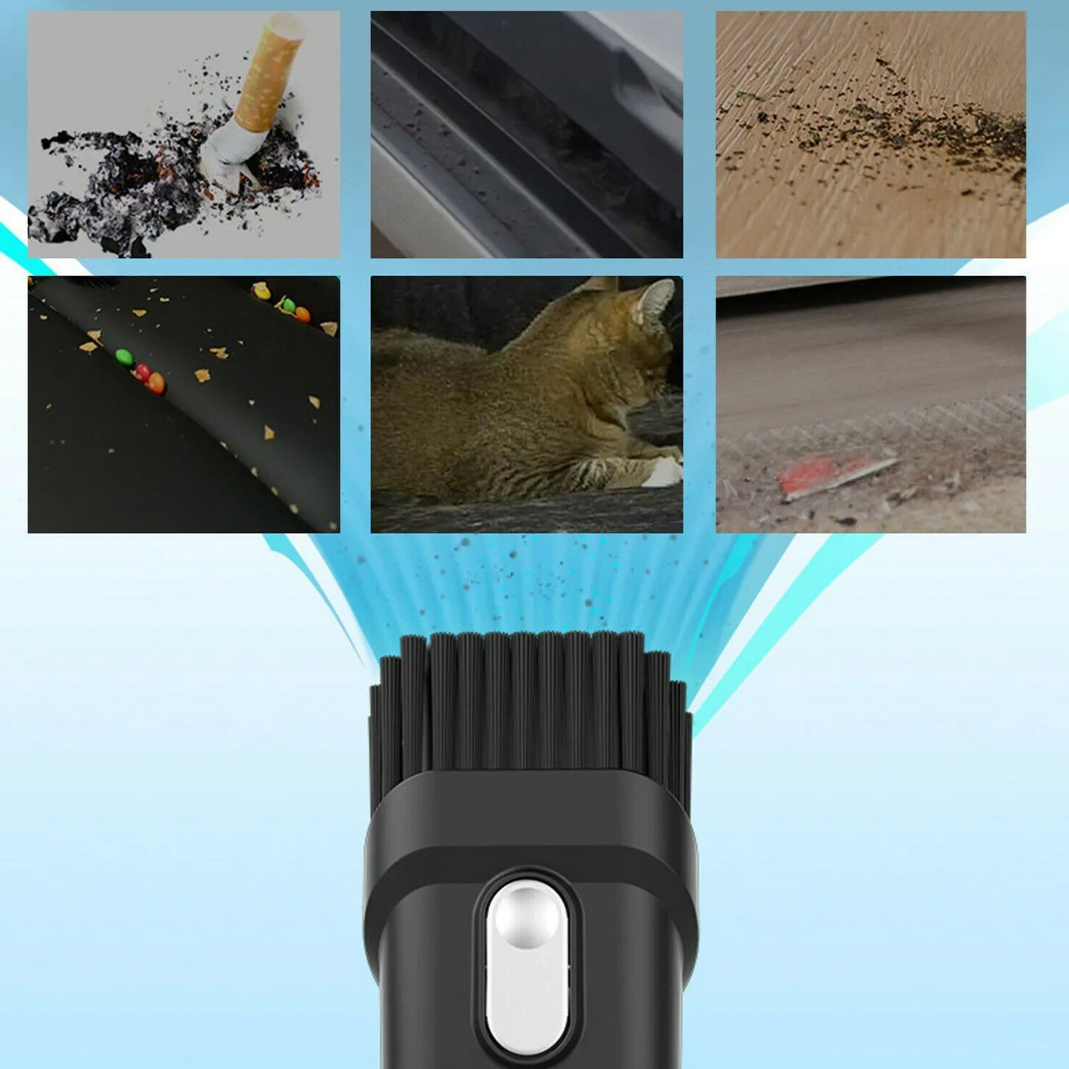Portable Handheld Mini Cordless Vacuum Car Cleaner