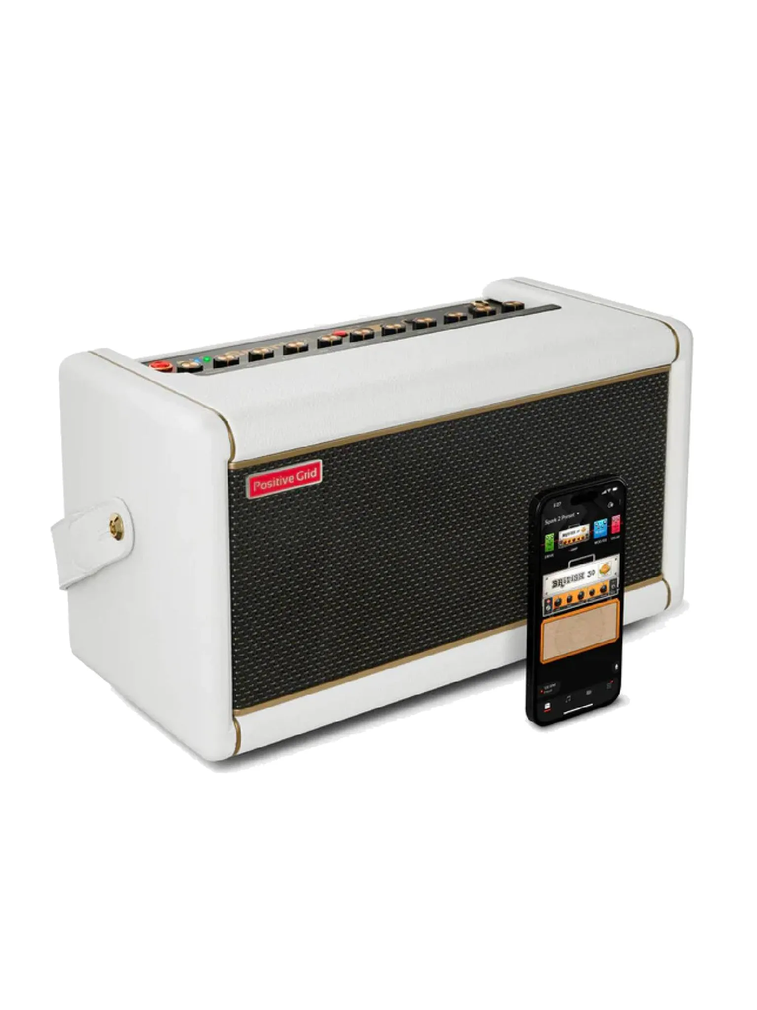 Positive Grid Spark 2 Pearl: Enhanced Smart Guitar Amplifier and App