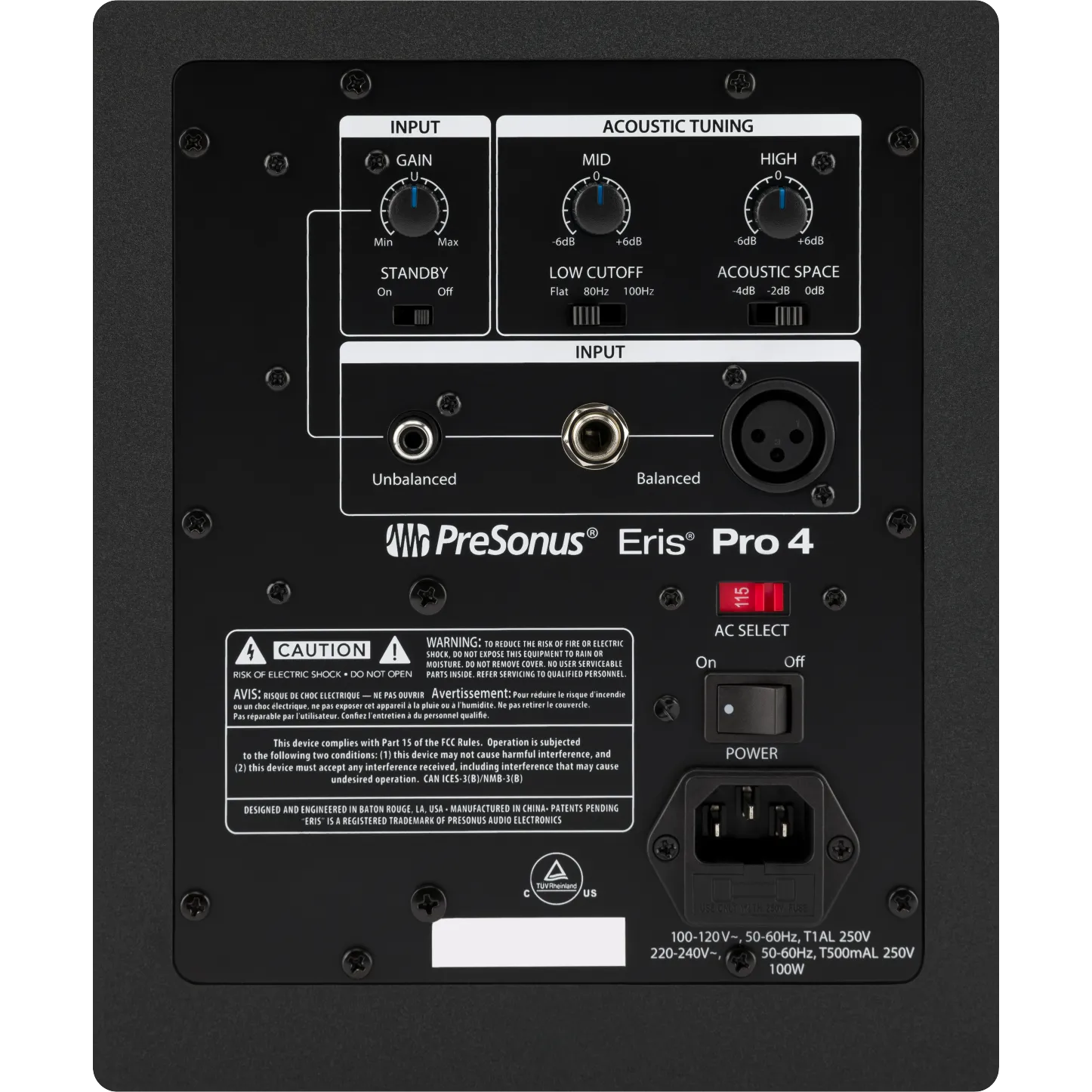 Presonus 2777500129 Eris Pro 4 Coaxial Studio Monitor