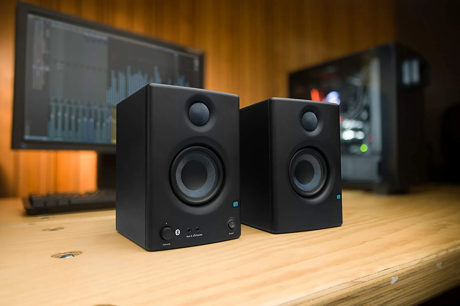 PreSonus Eris E3.5 BT-3.5" Near Field Studio Monitors with Bluetooth