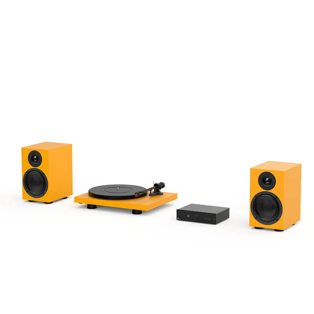 Pro-Ject Colourful Audio System Gold Yellow