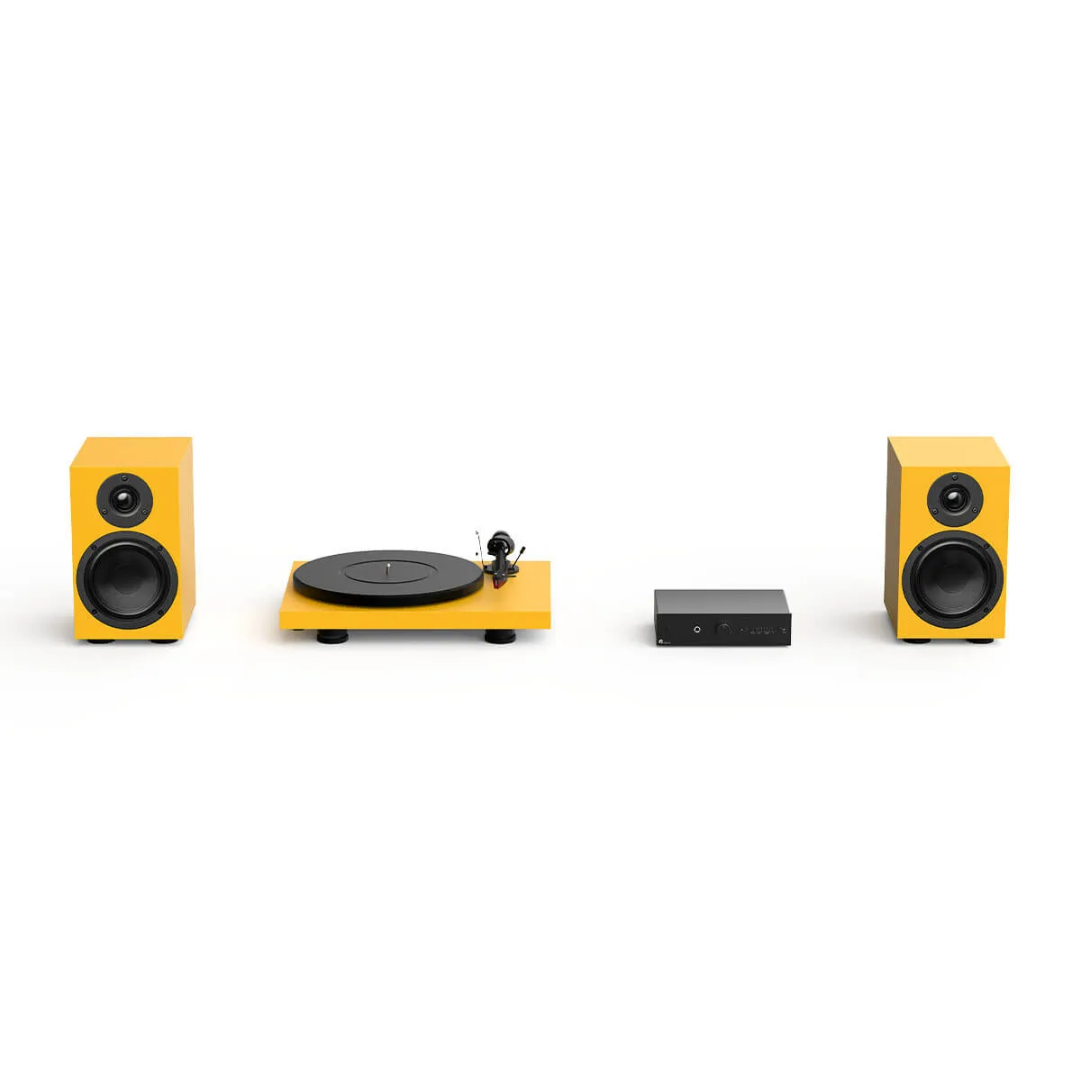 Pro-Ject Colourful Audio System Gold Yellow