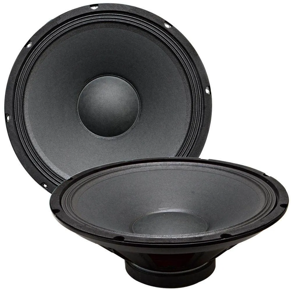 Quake 15" Steel Frame Speaker Driver 16 Ohm (Pair)