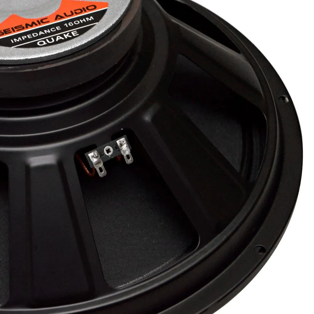 Quake 15" Steel Frame Speaker Driver 16 Ohm (Pair)