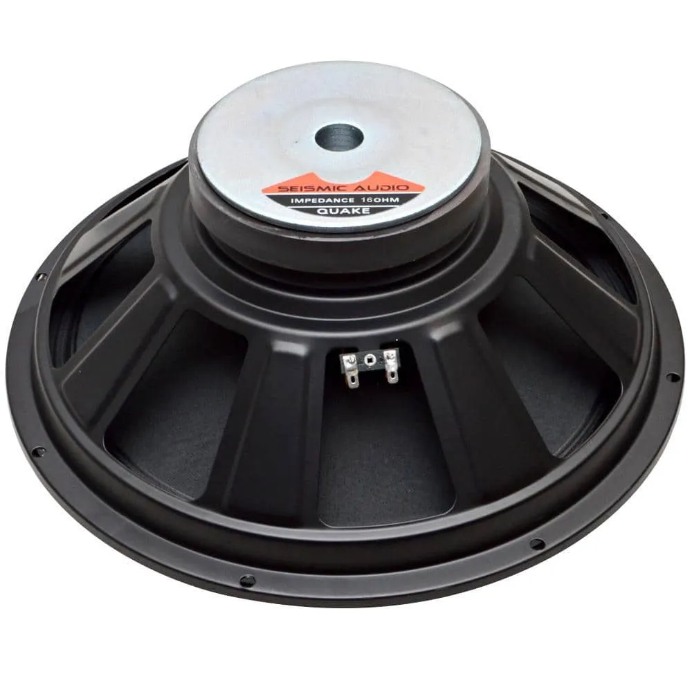 Quake 15" Steel Frame Speaker Driver 16 Ohm (Pair)