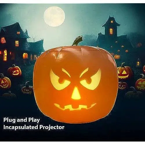 Rockin' Jack – Talking 3D Animated Pumpkin With Built in Video Projector