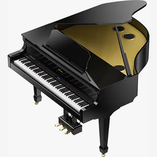 Roland GP-609 Digital Grand Piano - Polished Ebony Finish