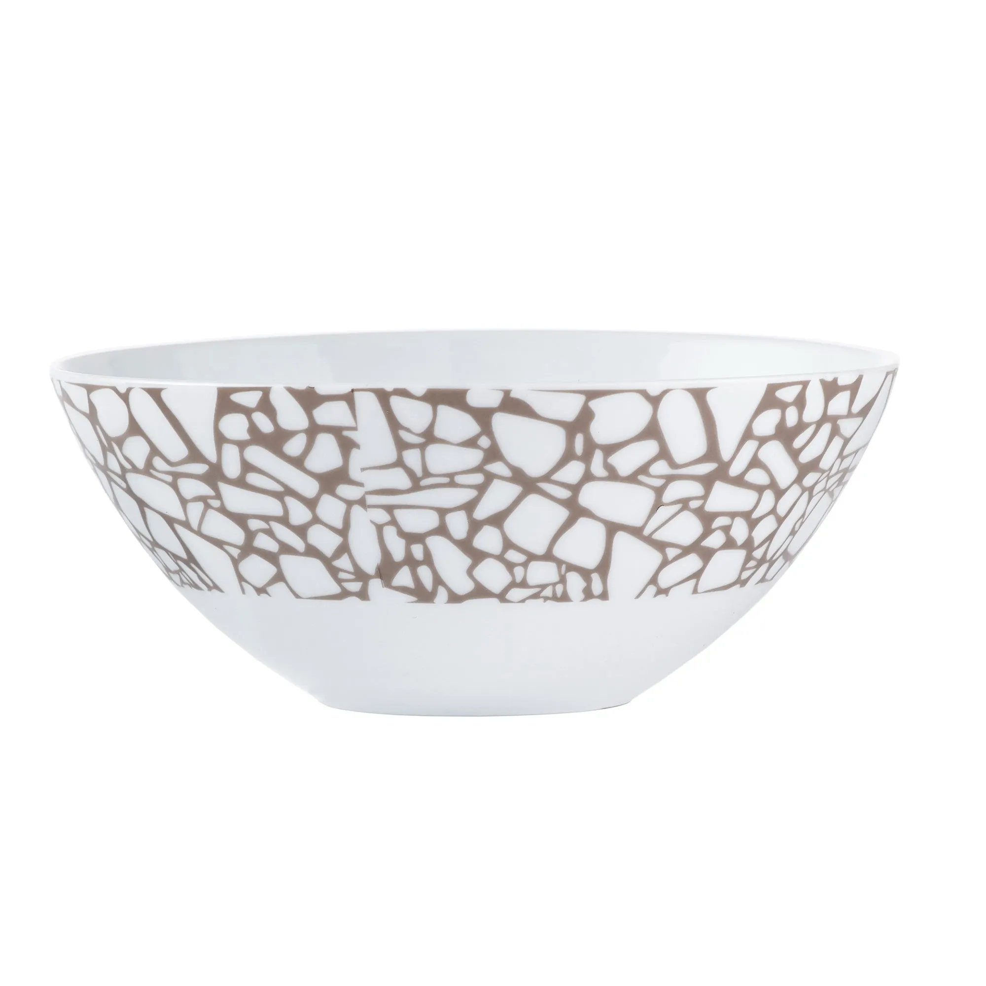 Safdie & Co. Dinnerset 16PC Terrazzo Beige
