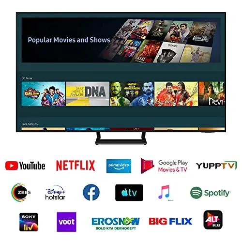 Samsung 108 cm (43 inches) 4K Ultra HD Smart LED TV UA43BU8570ULXL (Black)