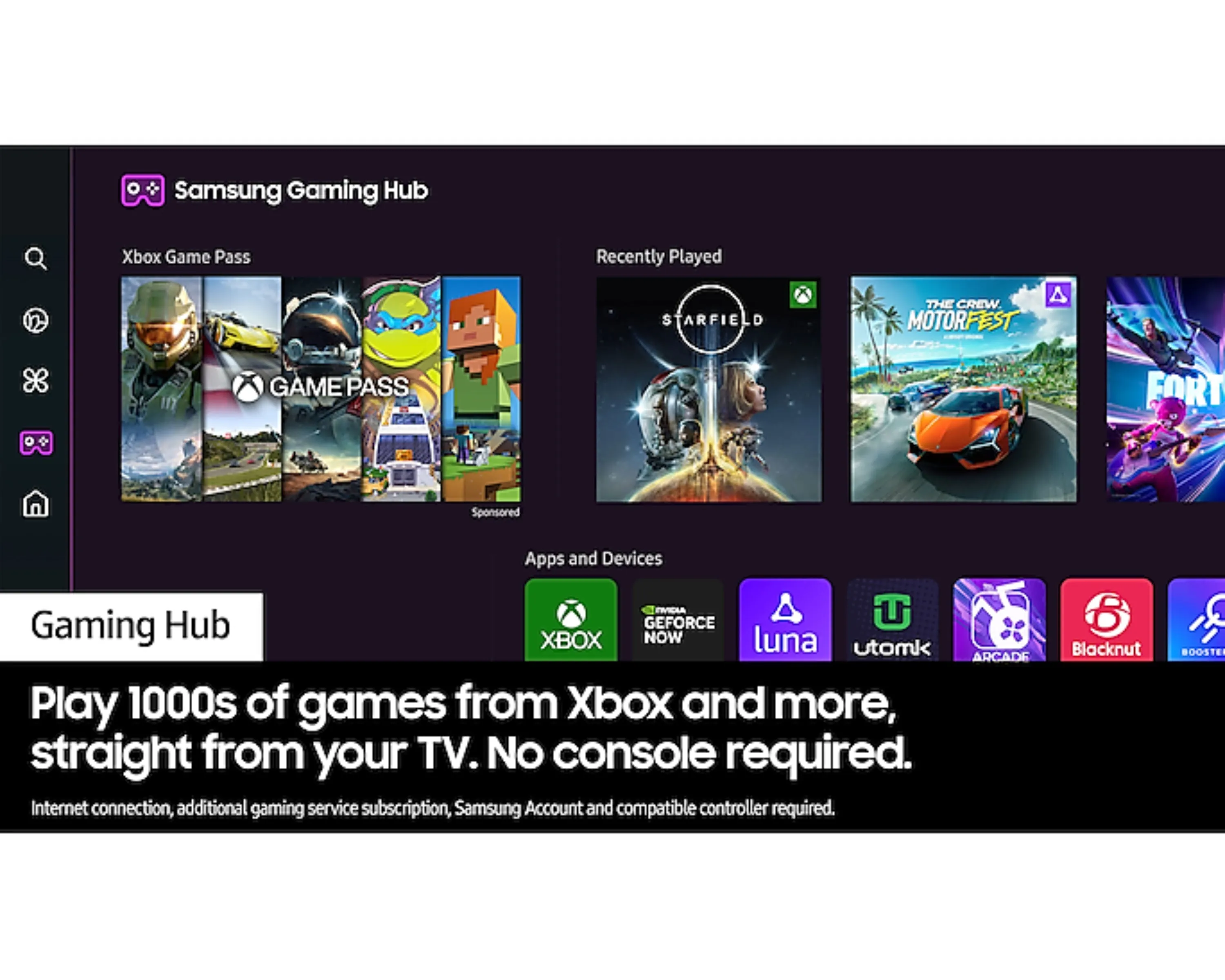 SAMSUNG UE55DU8500KXXU 4K SMART TV SAT TUNER