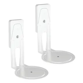 Sanus WSFME12 Fixed Speaker Wall Mounts for Sonos Ear 100 - Pair (White)